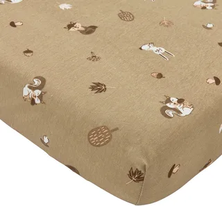 Forest Animals Hoeslaken Wieg - Sand - 40x80/90cm de Meyco en Forest Animals Sand – photo produit 1 sur 4