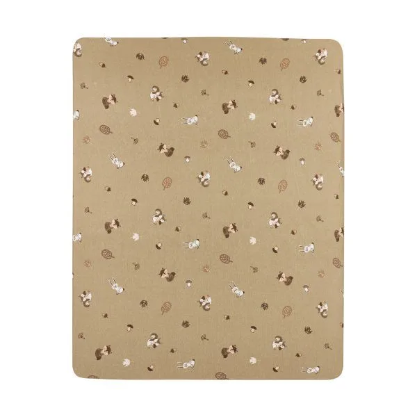 Forest Animals Hoeslaken Wieg - Sand - 40x80/90cm de Meyco en Forest Animals Sand – photo produit 2 sur 4