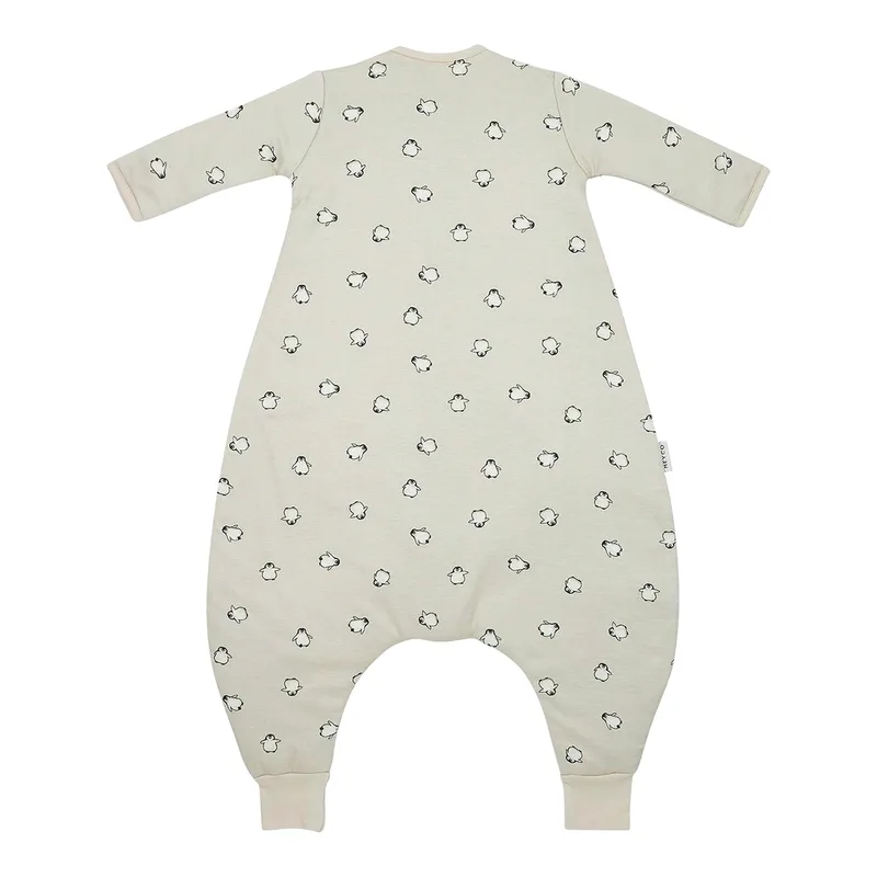 Ganzjahres-Sleepoverall mit Ärmeln 2.5 TOG de Meyco en Beige, 104 mm – photo produit