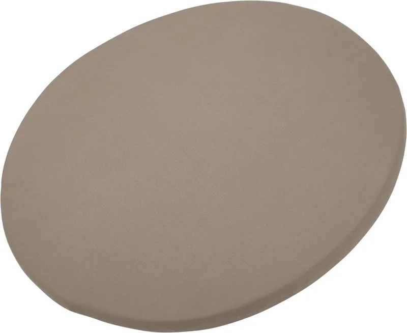 Hoeslaken Boxmatras Rond - 90/95 cm - Jersey - Dark Taupe van Meyco in Beige – productfoto