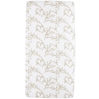 Hoeslaken Co-sleeper 50x90 Meyco Branches Sand de Meyco – photo produit 2 sur 4