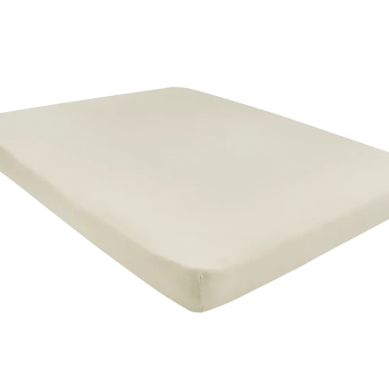 Hoeslaken - Jersey - Soft Sand - 75x95 cm by Meyco in Beige – product photo 2 of 3