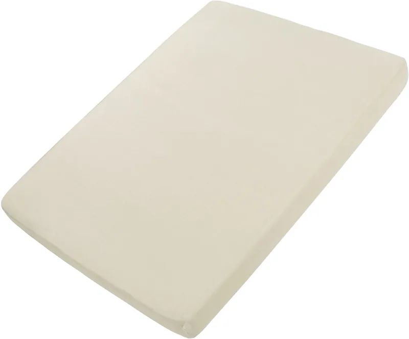 Hoeslaken - Jersey - Soft Sand - 75x95 cm van Meyco in Beige – productfoto