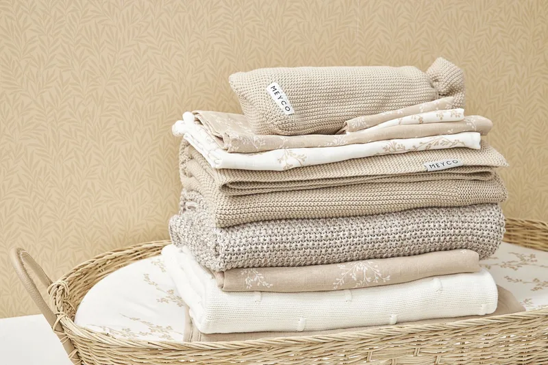 Hydrofiele Starterset: 3 Tetradoeken/Hydrofiele Luiers, 3 Monddoekjes, 3 Washandjes - Branches by Meyco – product photo 4 of 4