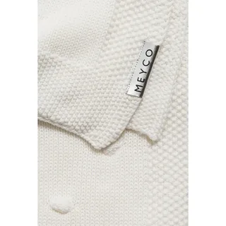 Knots wiegdeken - 75x100cm - 1.0 TOG de Meyco en Offwhite – photo produit 3 sur 5