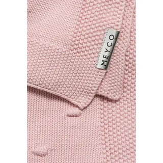 Knots wiegdeken - pink - 75x100cm - 1.0 TOG de Meyco en Rose – photo produit 3 sur 5