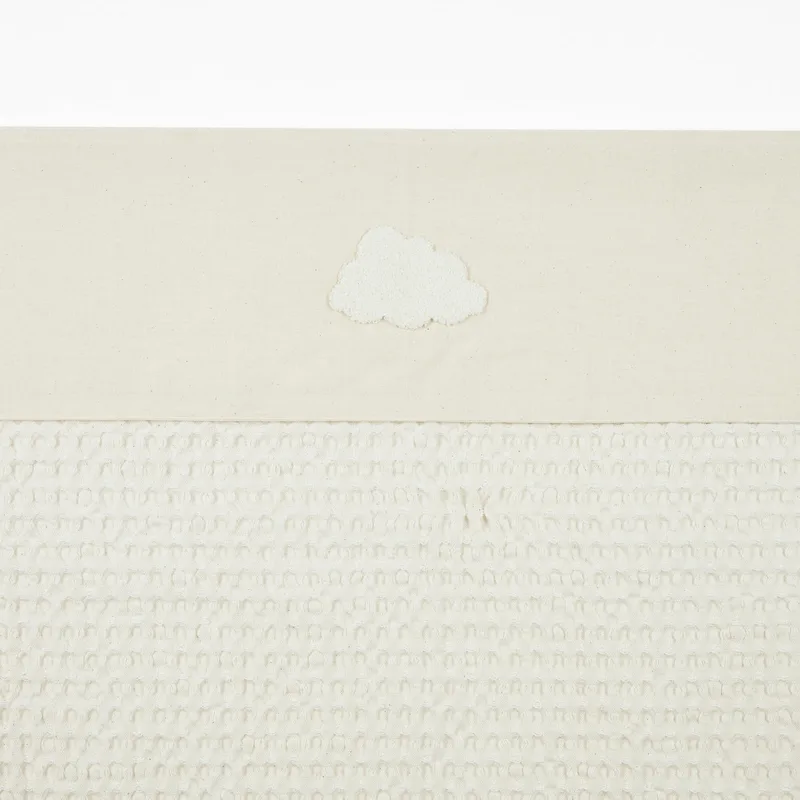 Laken Ledikant Meyco 100x150 Applicatie Clouds Nature van Meyco – productfoto 1 van 4