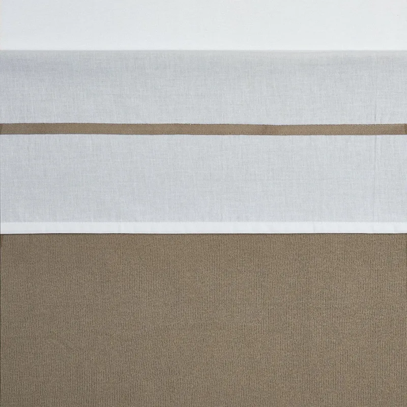 Laken Ledikant Meyco Bies Taupe van Meyco – productfoto