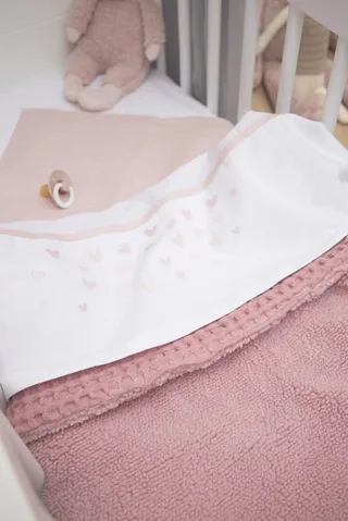 Laken Ledikant Meyco Heart Soft Pink by Meyco – product photo 3 of 3