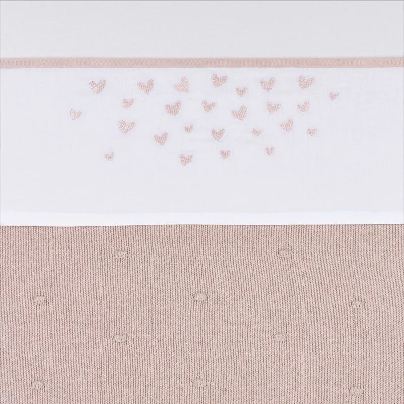 Laken Ledikant Meyco Heart Soft Pink by Meyco – product photo