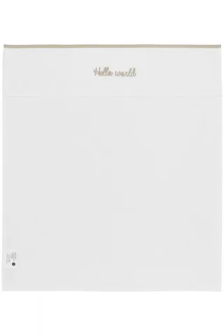 Laken Ledikant Meyco Hello World Sand de Meyco – photo produit 2 sur 4