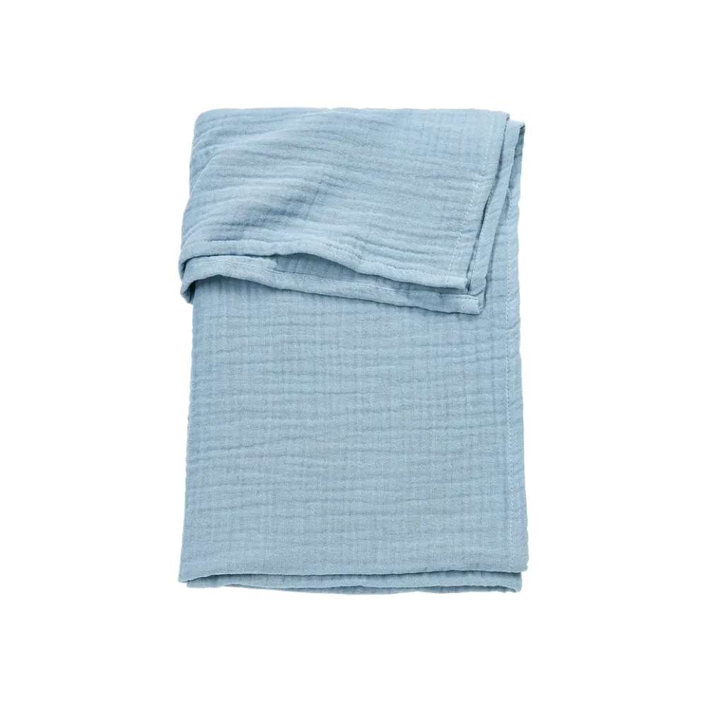 Laken Ledikant Meyco Pre Washed Jeans Blue van Meyco – productfoto
