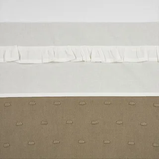 Laken Ledikant Meyco Ruffle Offwhite de Meyco – photo produit 1 sur 4