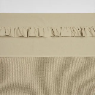 Laken Ledikant Meyco Ruffle Sand de Meyco – photo produit 1 sur 4