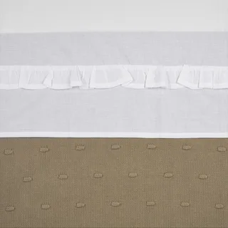 Laken Ledikant Meyco Ruffle Wit de Meyco – photo produit 1 sur 4