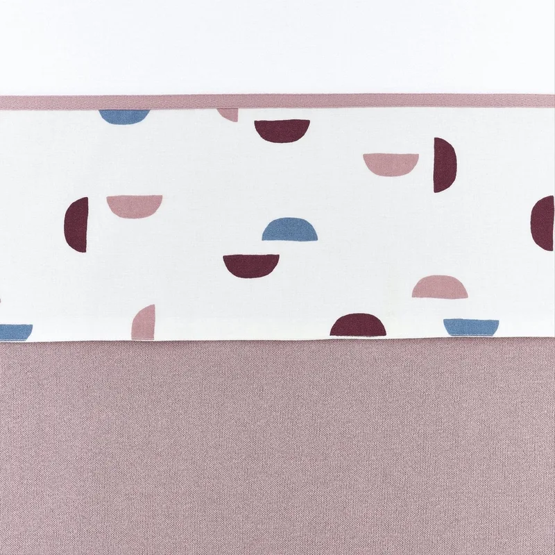 Laken Wieg Meyco Shapes 75x100 Lilac fra Meyco – produktbillede