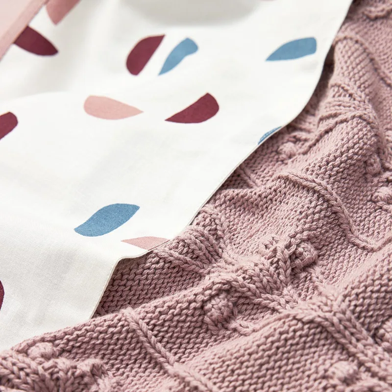 Laken Wieg Meyco Shapes 75x100 Lilac från Meyco – produktbild 4 av 4