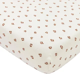Mini Panther Hoeslaken Ledikant - 60x120cm de Meyco en Soft Pink – photo produit 1 sur 4