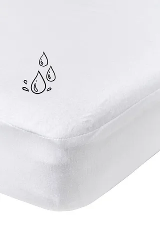 Molton Hoeslaken Meyco 1-persoonsbed PU Waterdicht 90x200 de Meyco – photo produit 1 sur 2
