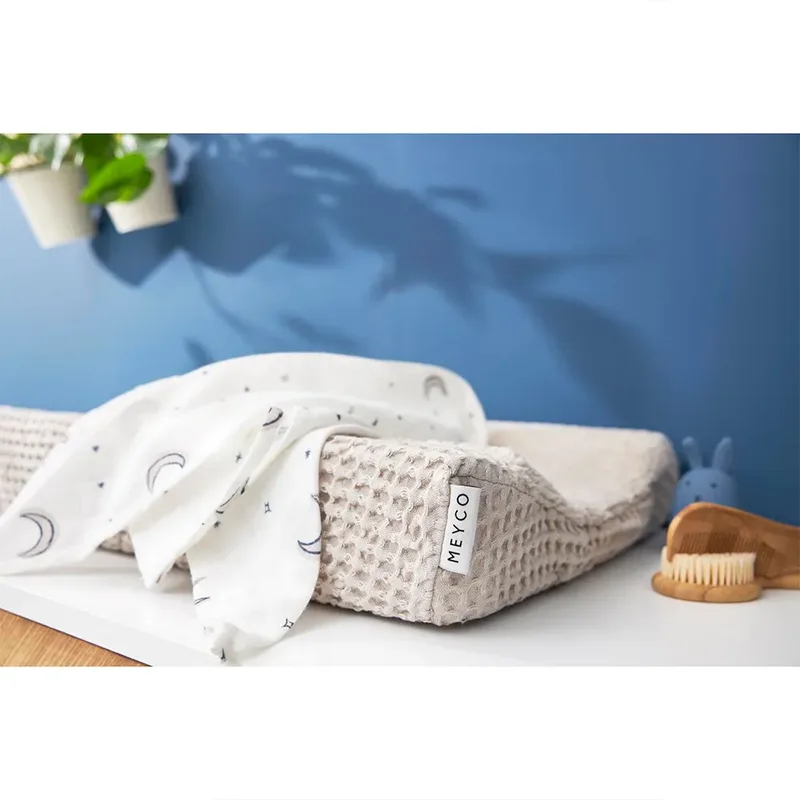 Moon hydrofiele doeken - 3-pack - 70x70cm de Meyco en Indigo – photo produit 5 sur 5