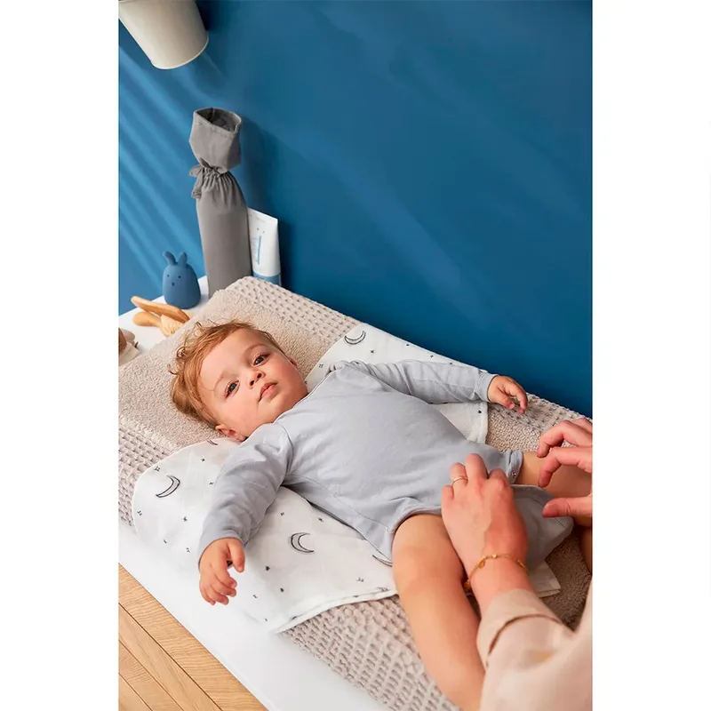 Moon hydrofiele doeken - 3-pack - 70x70cm de Meyco en Indigo – photo produit 2 sur 5