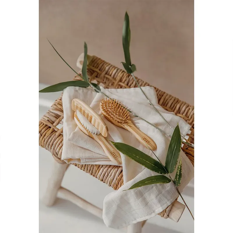 Nature Hydrofiele Doeken - 6-Pack - 70x70cm by Meyco in Natural – product photo 2 of 3