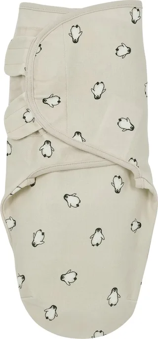 Penguin swaddlemeyco inbakerdoek - soft sand - 0-3 maanden - 1.0 TOG by Meyco in Penguin Soft Sand – product photo 1 of 2