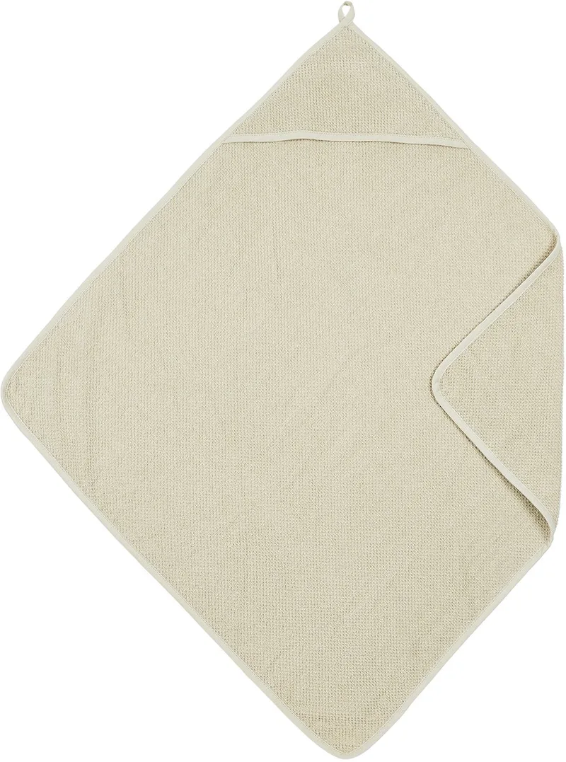 Popcorn badcape - 75x75cm de Meyco en Soft Sand – photo produit