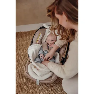 Rabbit Wikkeldeken - Teddy by Meyco in Natural – product photo 6 of 6