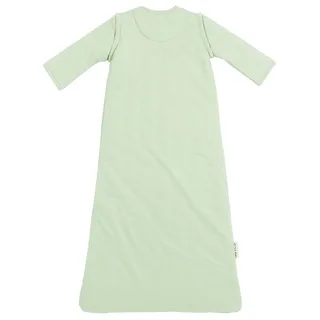 Slaapzak Winter Slub - afritsbare mouwen - soft green - 90cm - winterslaapzak van Meyco in Slub Soft Green – productfoto 2 van 3