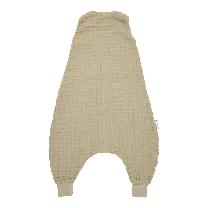 Sommer-Sleepoverall Mull 0.5 TOG de Meyco en Beige – photo produit