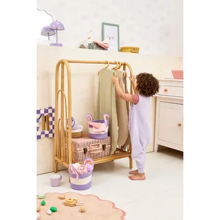 Sommer-Sleepoverall Mull 0.5 TOG från Meyco i Lila – produktbild 2 av 2