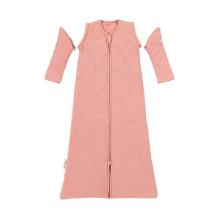 Studio Collection Bow Baby Slaapzak Met Afritsbare Mouwen - 110cm - 2.5 TOG by Meyco in Rose – product photo 4 of 4