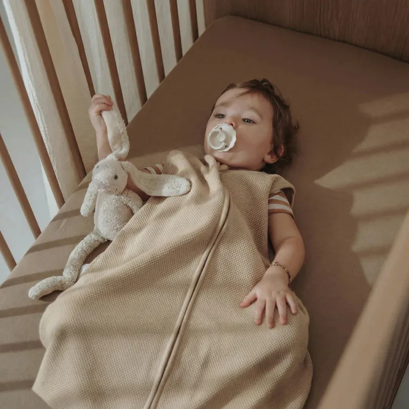 Studio Collection Classic Baby Slaapzak - 90cm - 1.0 TOG de Meyco en Sand – photo produit 3 sur 4