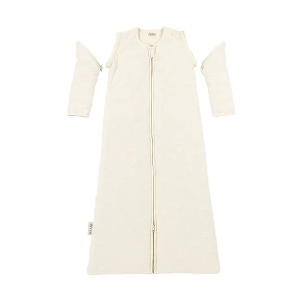 Studio Collection Clouds Baby Slaapzak Met Afritsbare Mouwen - 70cm - 2.5 TOG by Meyco in Natural – product photo 4 of 4