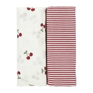 Swaddle Doek Meyco Girly Garden Multicolour 2-pck van Meyco – productfoto 2 van 4
