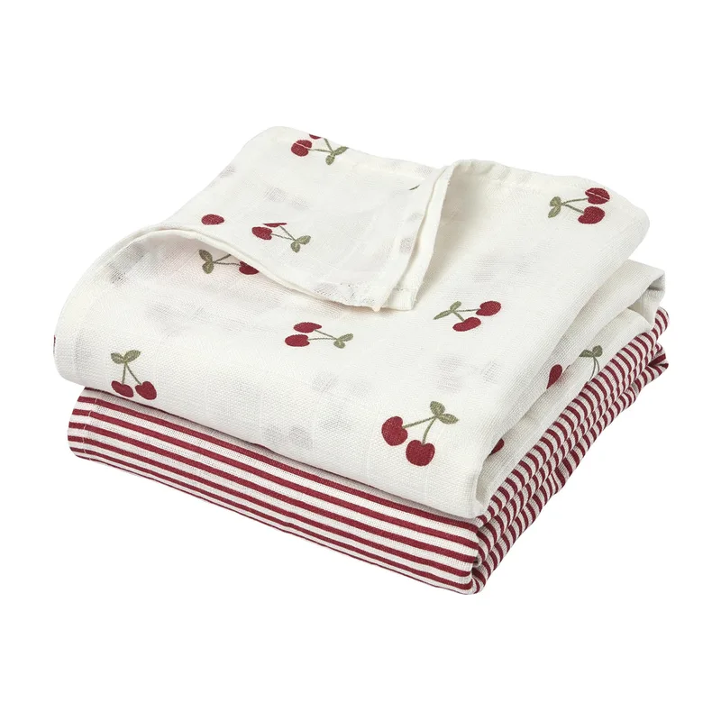 Swaddle Doek Meyco Girly Garden Multicolour 2-pck van Meyco – productfoto 1 van 4