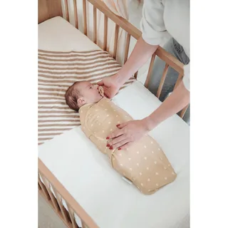 Sweet Heart Swaddlemeyco Inbakerdoek - 0-3 maanden - 1.0 TOG by Meyco in Sand, Soft Sand – product photo 3 of 3