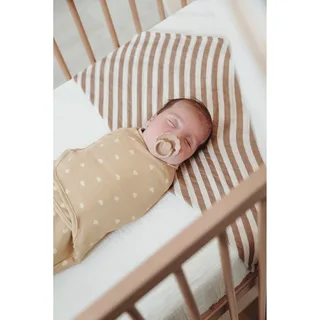 Sweet Heart Swaddlemeyco Inbakerdoek - 0-3 maanden - 1.0 TOG by Meyco in Sand, Soft Sand – product photo 2 of 3