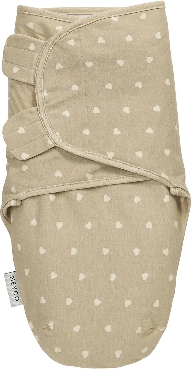 Sweet Heart Swaddlemeyco Inbakerdoek - 0-3 maanden - 1.0 TOG by Meyco in Sand, Soft Sand – product photo