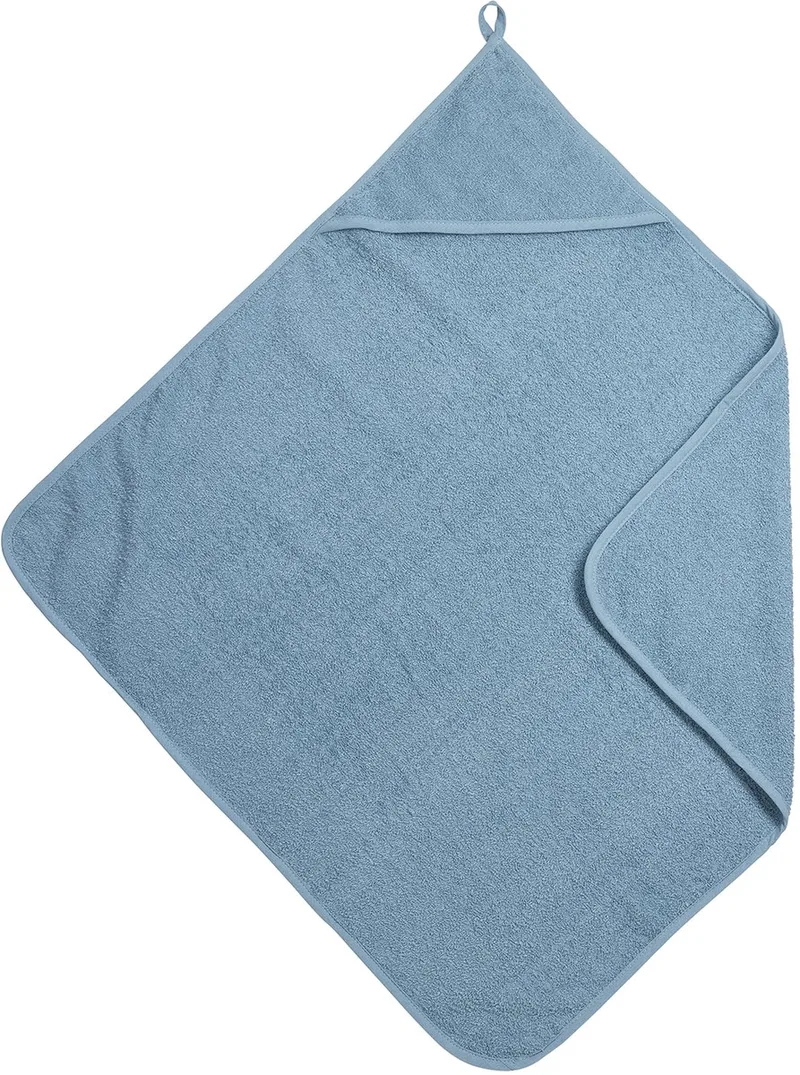 Uni badcape, frotté, 75x75cm från Meyco i Jeans Blue – produktbild
