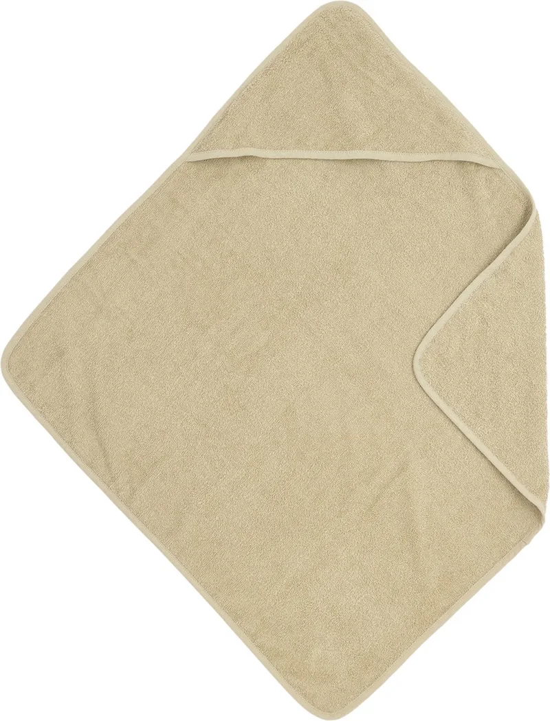 Uni Badcape - Badstof - 75x75cm van Meyco in Sand – productfoto