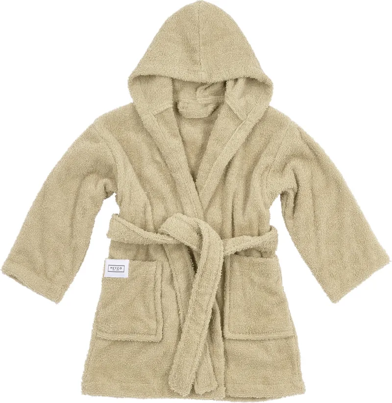 Uni badjas - badstof - 86/92 van Meyco in Sand – productfoto 1 van 3