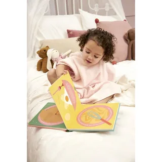 Uni badponcho - badstof - 1-3 jaar fra Meyco i Soft Pink – produktbillede 2 af 2