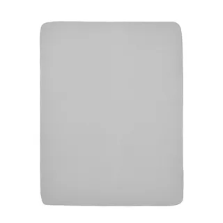 Uni hoeslaken boxmatras - 75x95cm by Meyco in Light grey – product photo 2 of 2