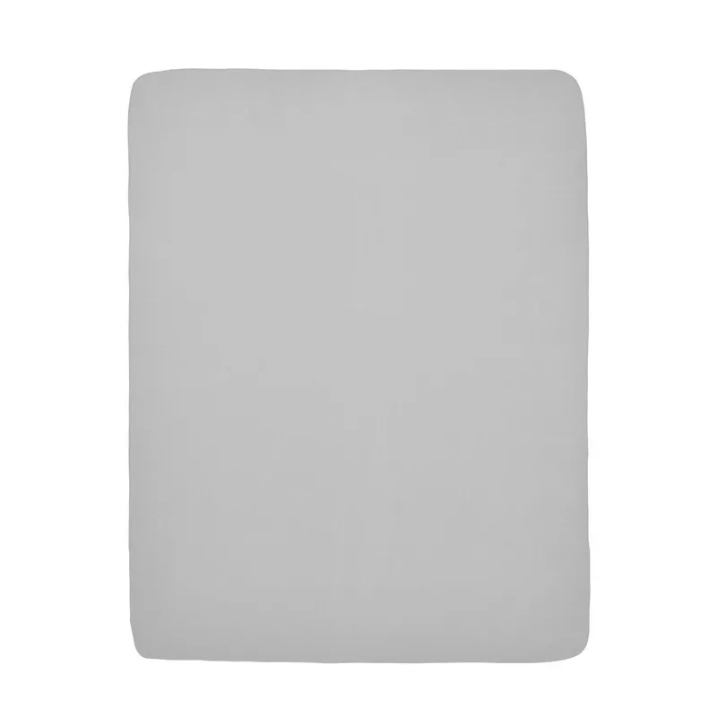 Uni hoeslaken boxmatras - 75x95cm by Meyco in Light grey – product photo 2 of 2