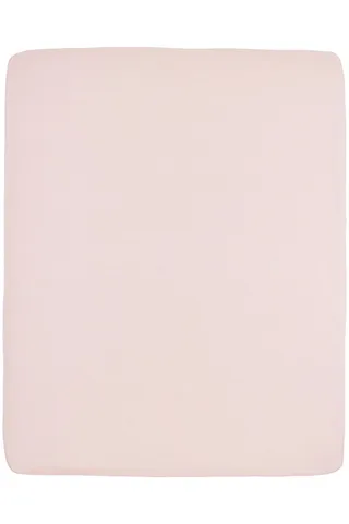 Uni hoeslaken boxmatras - 75x95cm by Meyco in Soft Pink – product photo 2 of 2