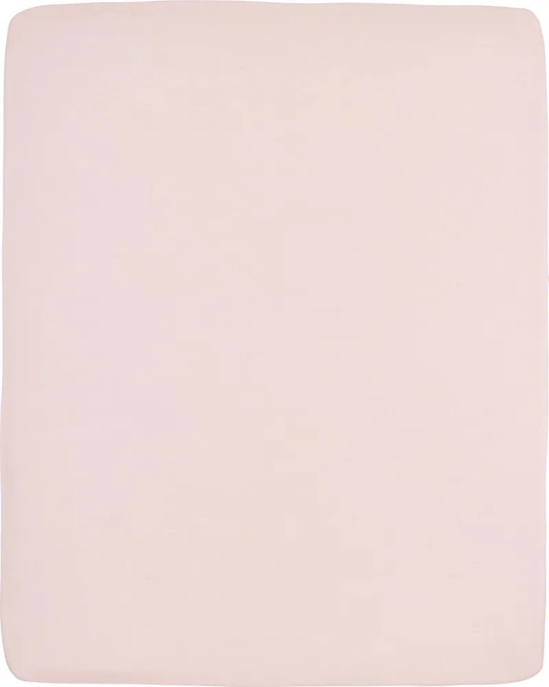 Uni hoeslaken boxmatras - 75x95cm by Meyco in Soft Pink – product photo
