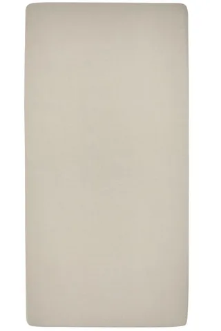 Uni hoeslaken co-sleeper - 50x90cm by Meyco in Sand – product photo 2 of 4