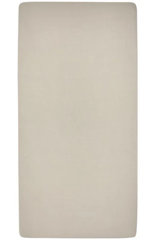 Uni hoeslaken co-sleeper - 50x90cm by Meyco in Sand – product photo 2 of 4